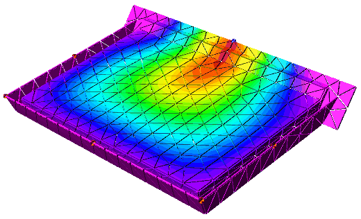 RTM-Worx simulation: one possible injection strategy