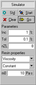 Simulator panel