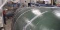 Infusion of the hull outer skin almost finished